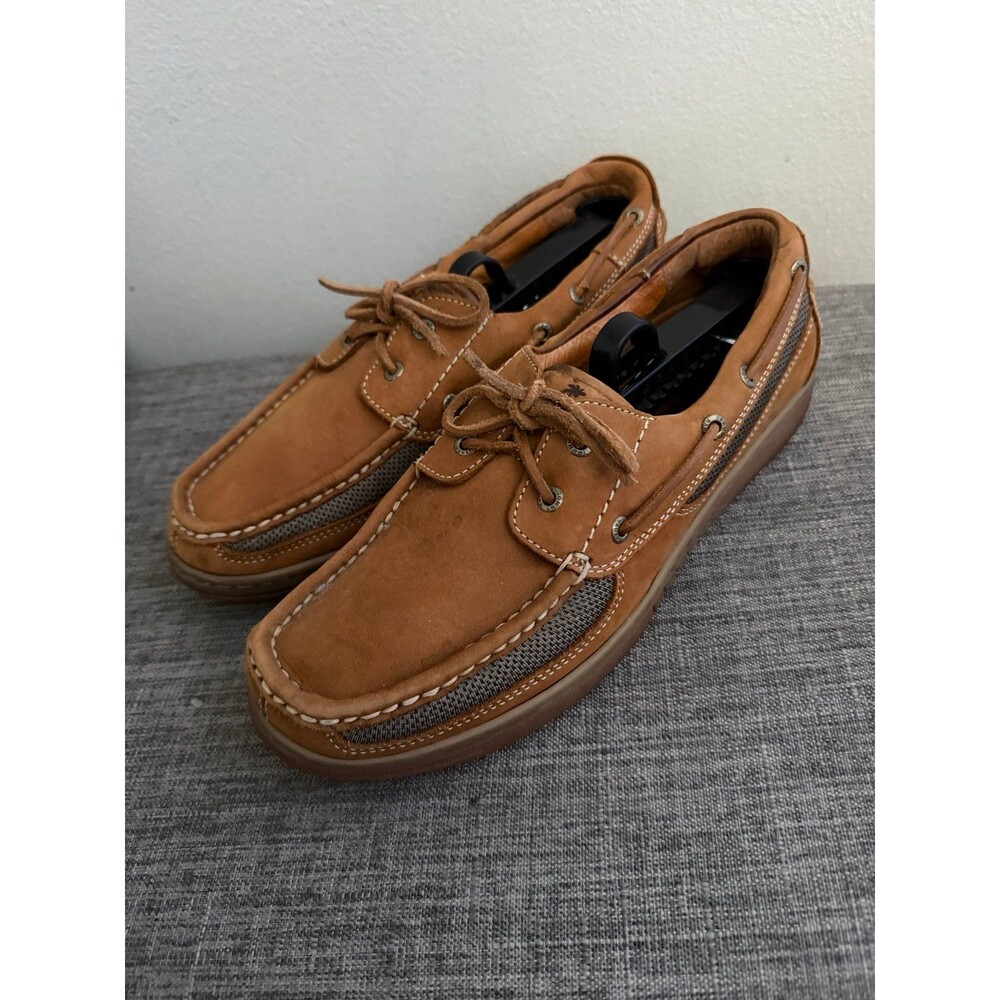 Men’s Tommy Bahama Brown Lace- Up Boat Shoes Size 9.5 M